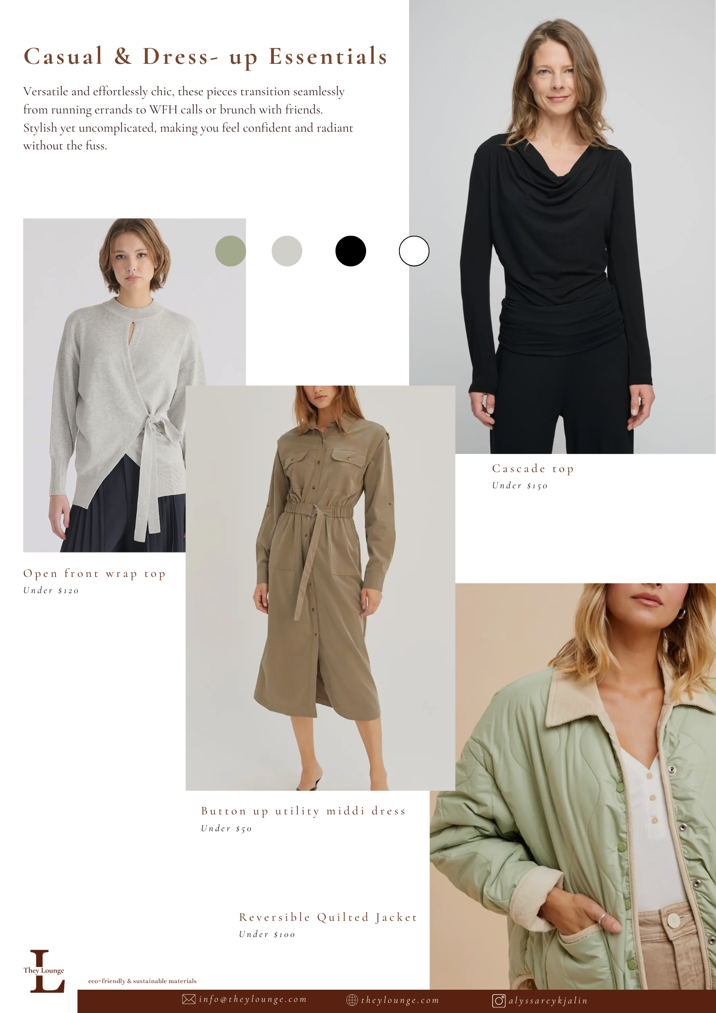 Casual & dress-up essentials