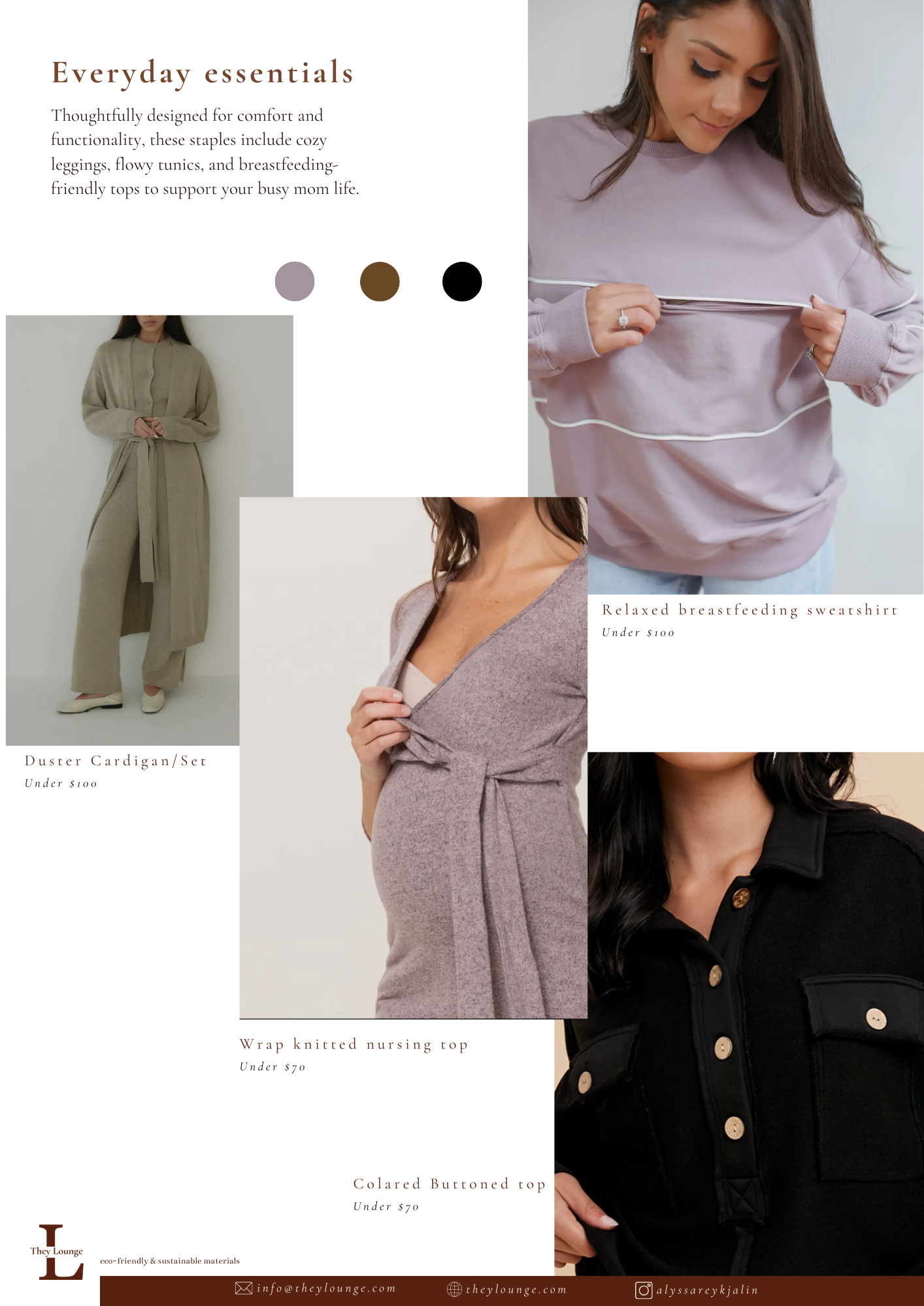 Breastfeeding-friendly basics